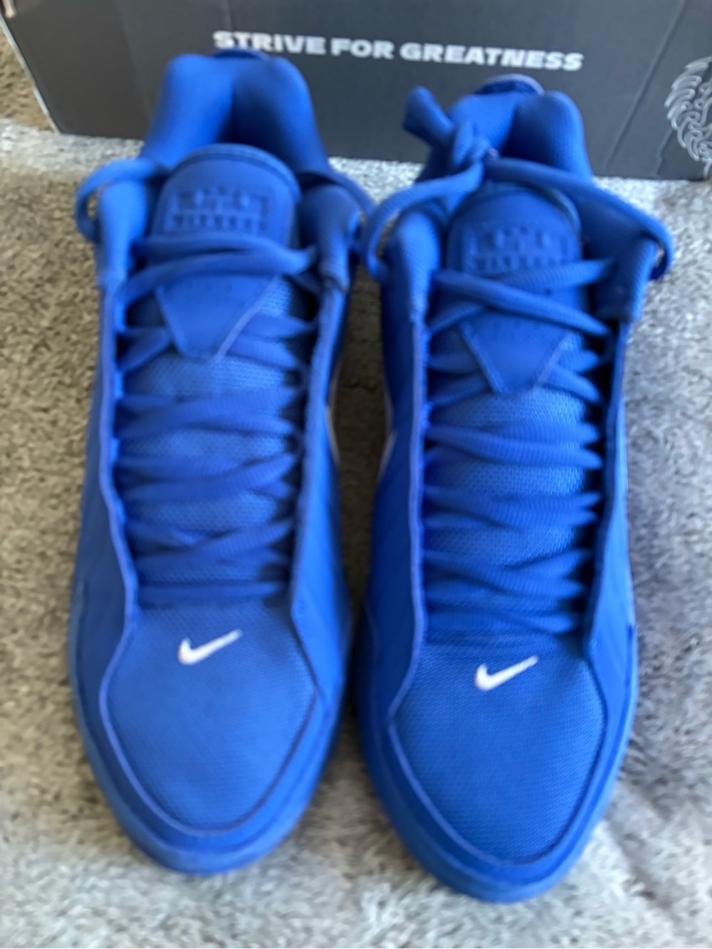 Nike LeBron Witness IX Basketball Shoes Game Royal/White Men’s Size 10